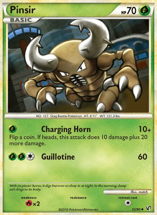 Pinsir, Undaunted 032/090