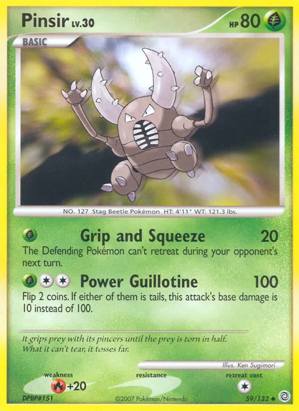 Pinsir, Secret Wonders 059/132