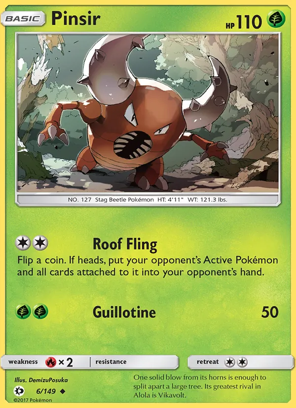 Pinsir, Sun & Moon 006/149