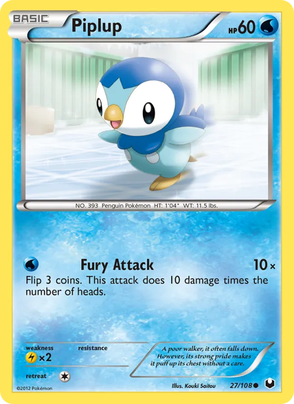 Piplup, Dark Explorers 027/108