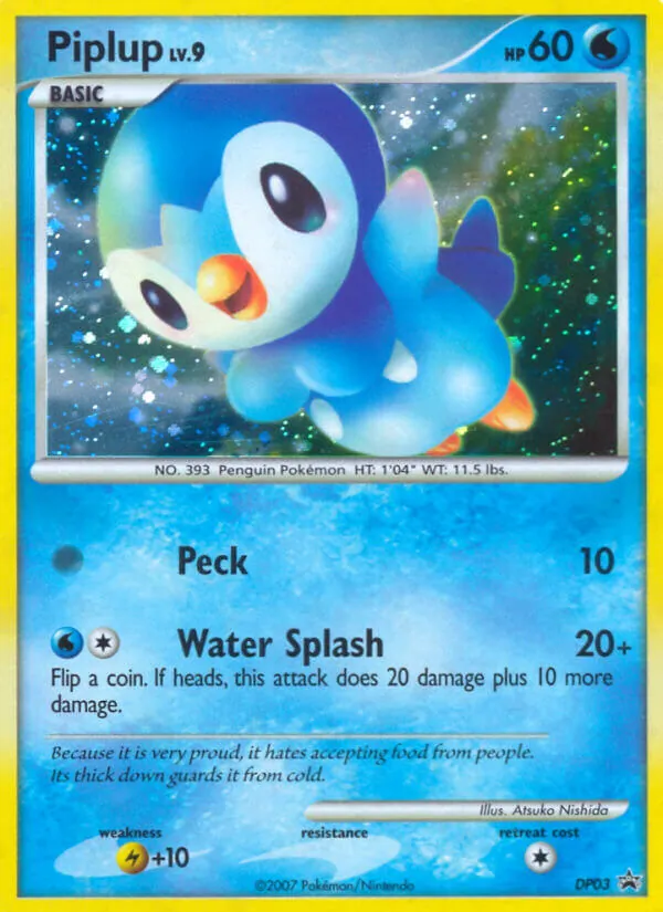 Piplup, Diamond & Pearl Promos DP03