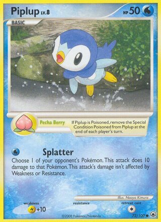 Piplup, Countdown Calendar 072/100