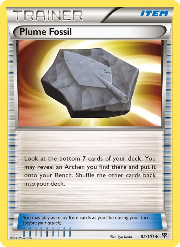 Plume Fossil, Plasma Blast 082/101