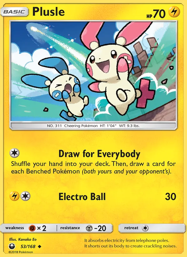 Plusle, Celestial Storm 053/168