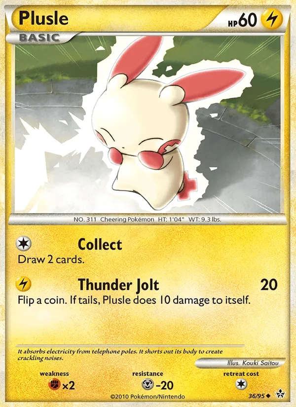 Plusle, Unleashed 036/095