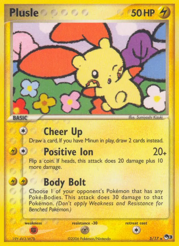 Plusle, POP Series 3 005/017