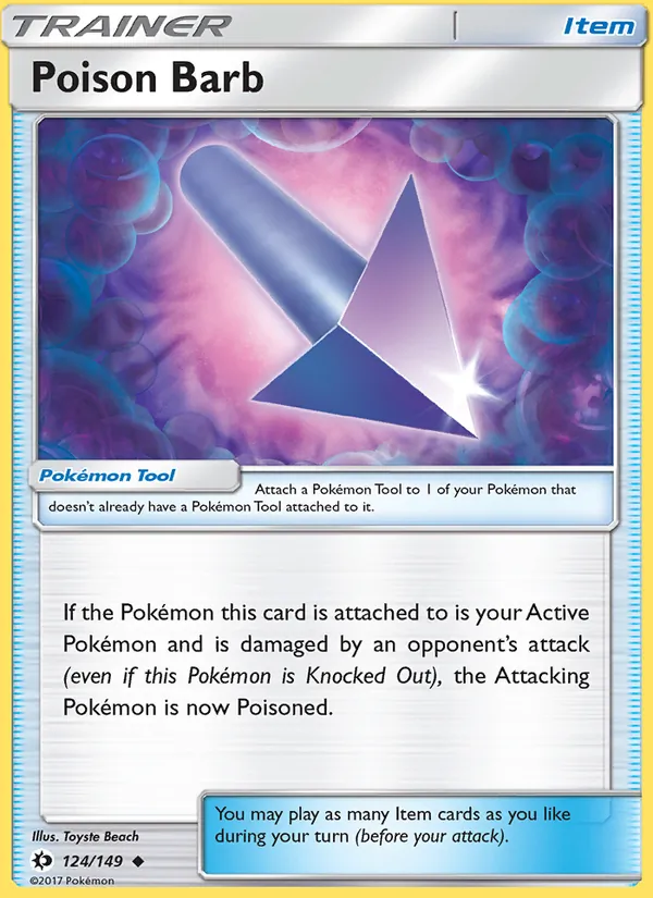 Poison Barb, Sun & Moon 124/149