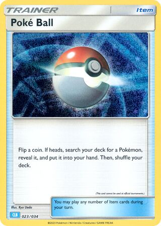 Poké Ball, Pokémon TCG Classic (Blastoise) 023/034