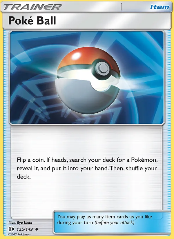 Poké Ball, Sun & Moon 125/149