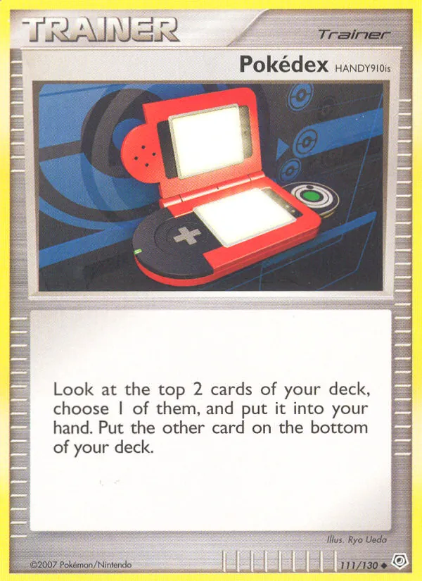 Pokédex HANDY910is, Diamond & Pearl 111/130
