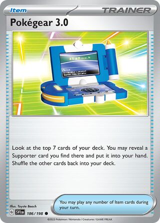 Pokégear 3.0, Play! Pokémon Prize Pack Series Three 186/198
