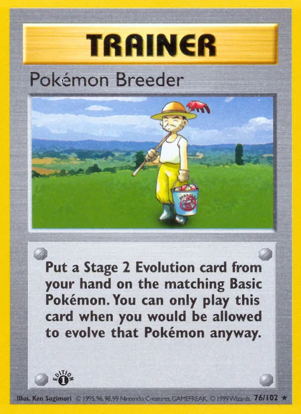 Pokémon Breeder, Base 076/102