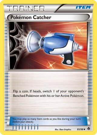 Pokémon Catcher, WC Deck 2013 (Ultimate Team Plasma) 095/098