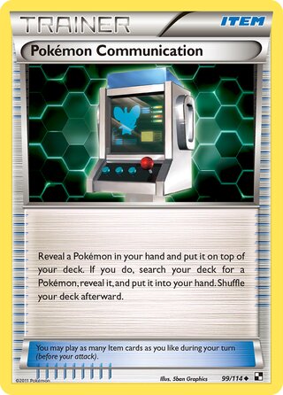 Pokémon Communication, WC Deck 2011 (Twinboar) 099/114