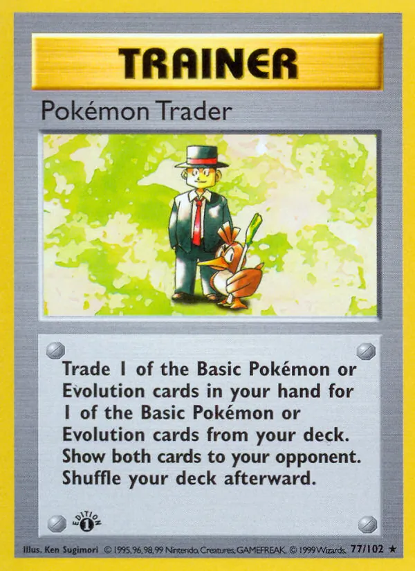 Pokémon Trader, Base 077/102