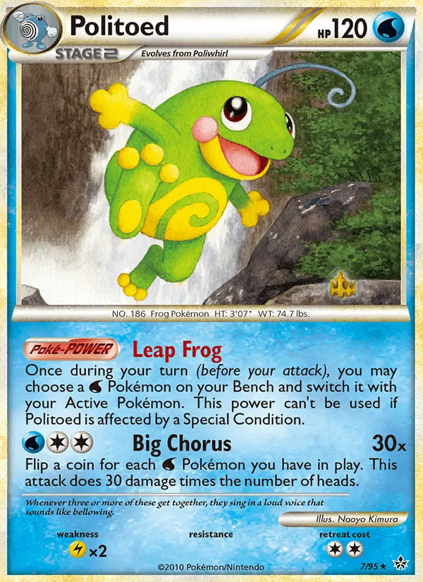 Politoed, Unleashed 007/095
