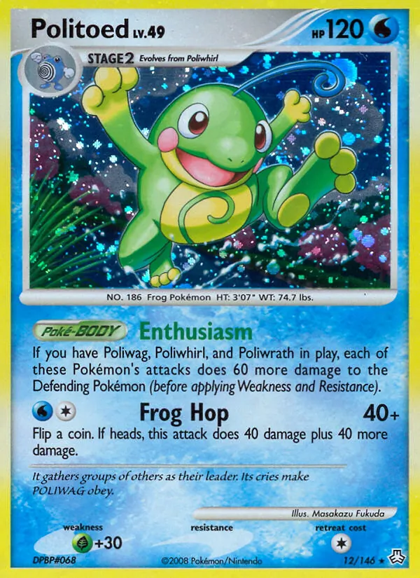 Politoed, Legends Awakened 012/146