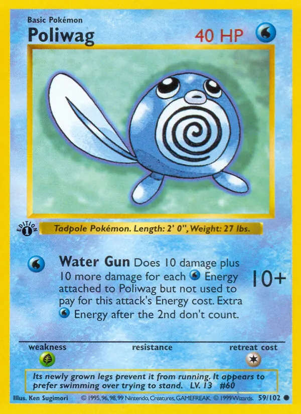 Poliwag, Base 059/102