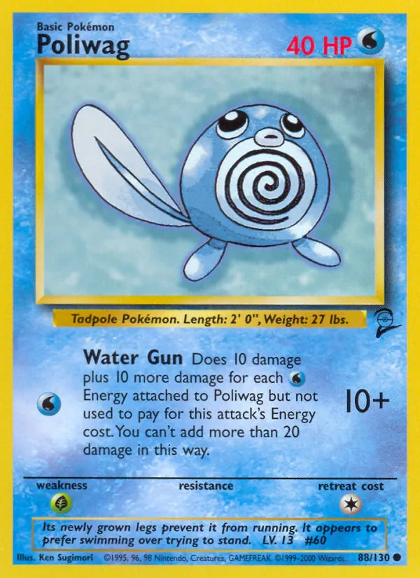 Poliwag, Base Set 2 088/130