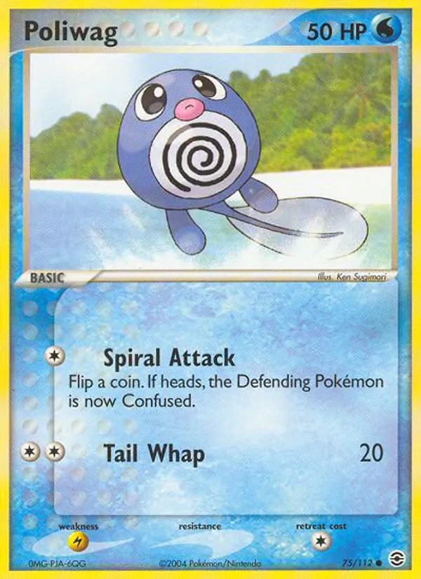 Poliwag, FireRed & LeafGreen 075/112