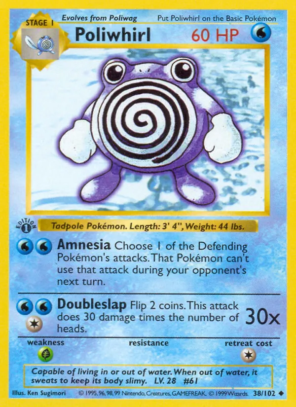 Poliwhirl, Base 038/102
