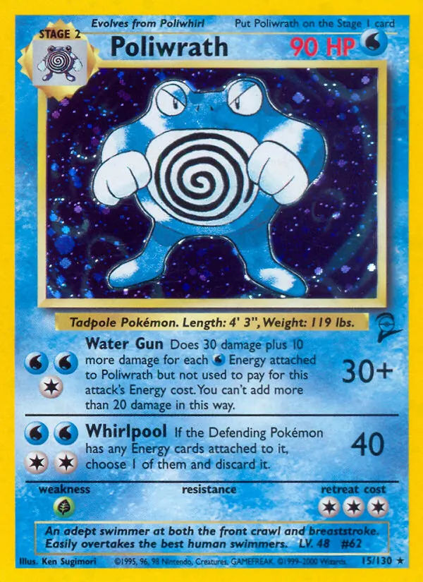Poliwrath, Base Set 2 015/130