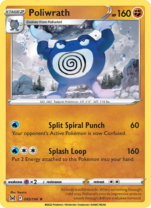 Poliwrath, Lost Origin 085/196
