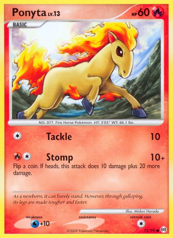 Ponyta, Arceus 072/099