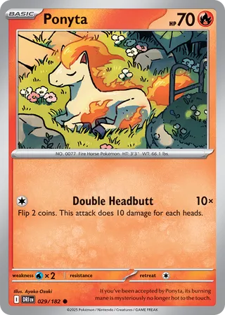 Ponyta, Destined Rivals 029/182