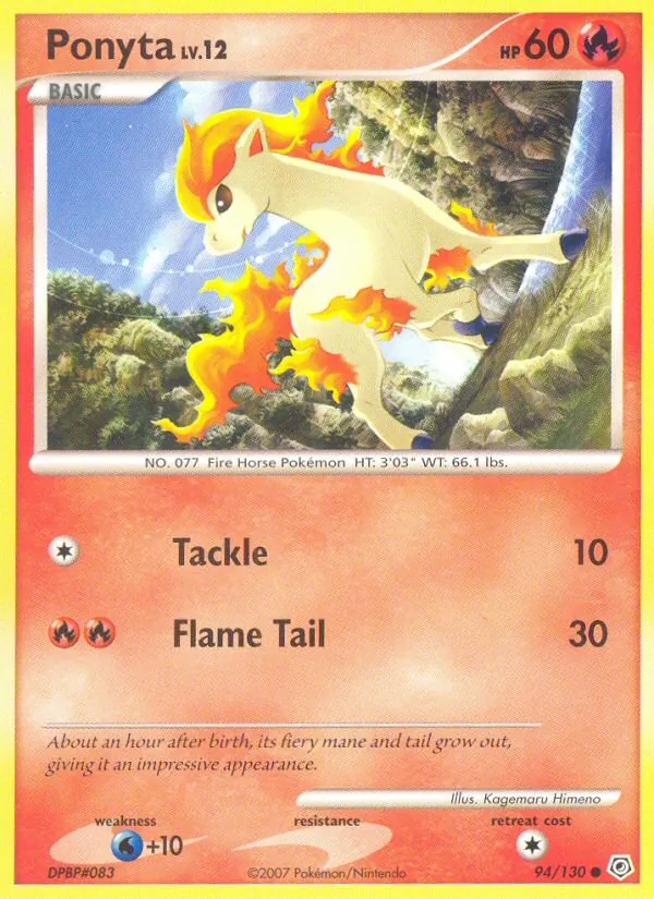 Ponyta, Diamond & Pearl 094/130