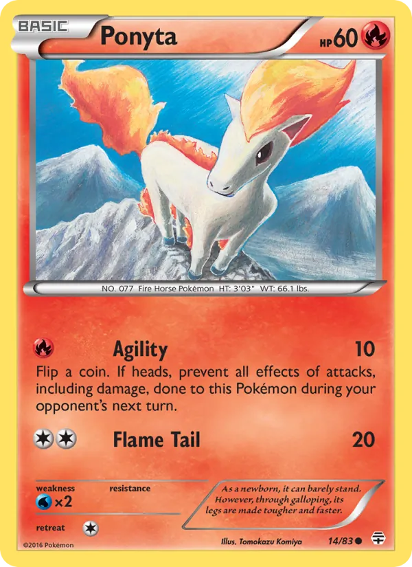 Ponyta, Generations 014/083