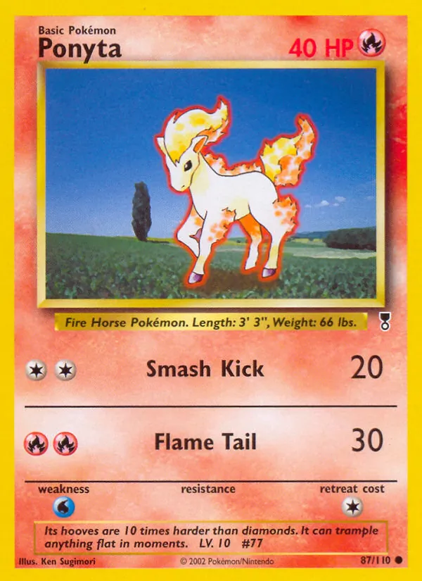 Ponyta, Legendary Collection 087/110