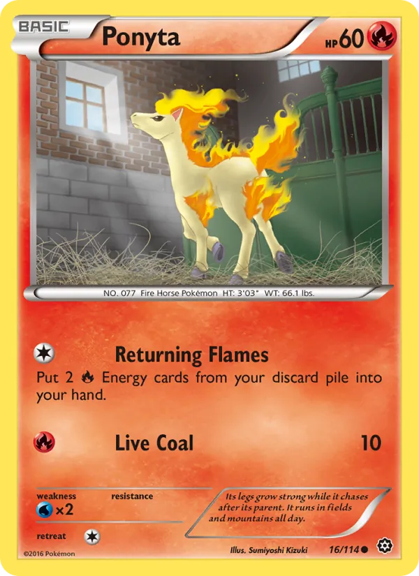 Ponyta, Steam Siege 016/114