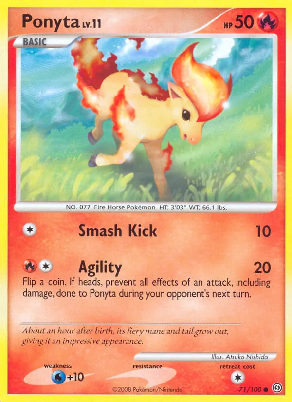 Ponyta, Stormfront 071/100