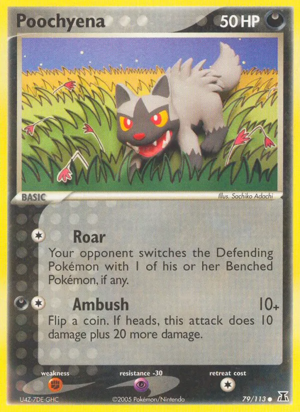 Poochyena, Delta Species 079/113