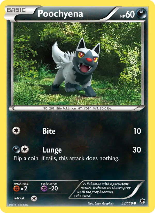 Poochyena, Phantom Forces 053/119