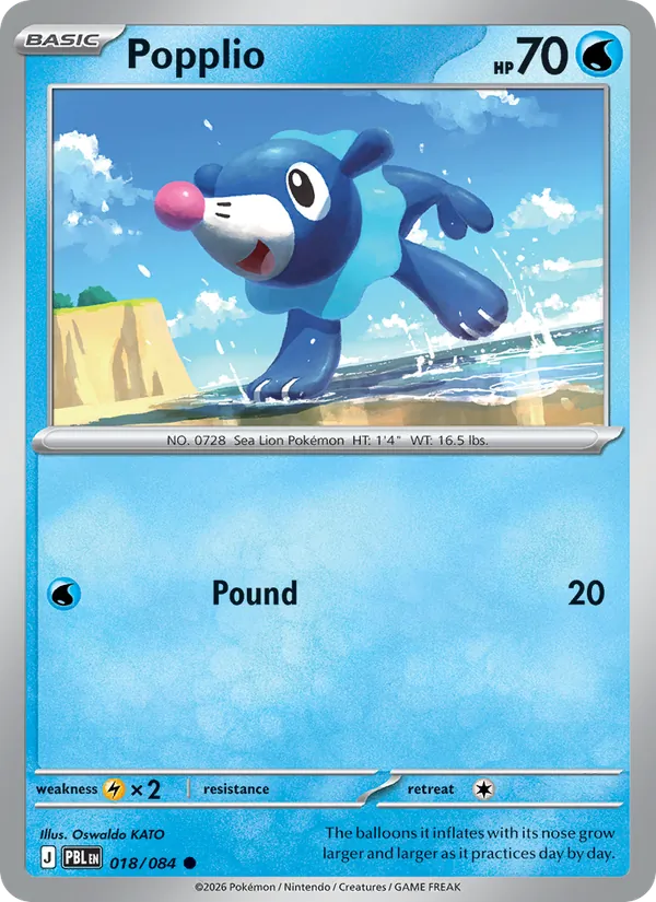 Popplio, Pitch Black 018/084