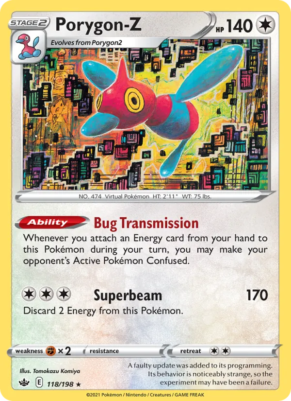 Porygon-Z, Chilling Reign 118/198