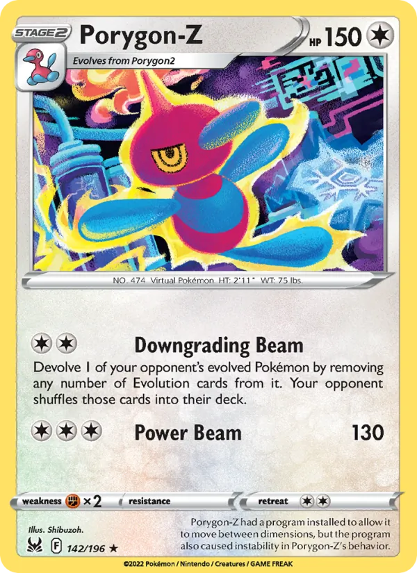 Porygon-Z, Lost Origin 142/196
