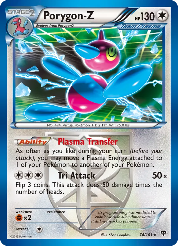 Porygon-Z, Plasma Blast 074/101