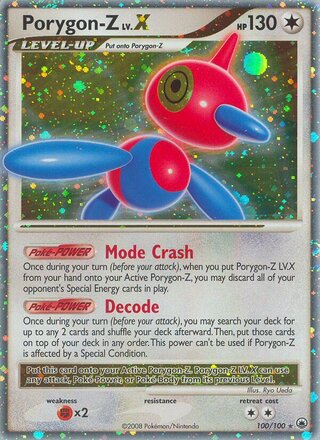 Porygon-Z LV.X, Majestic Dawn 100/100