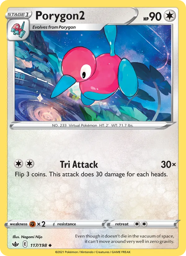 Porygon2, Chilling Reign 117/198