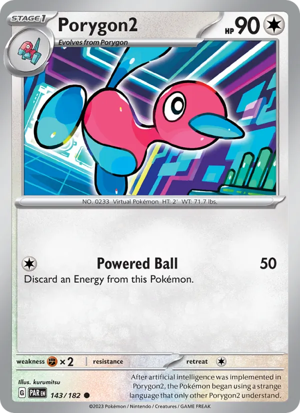 Porygon2, Paradox Rift 143/182