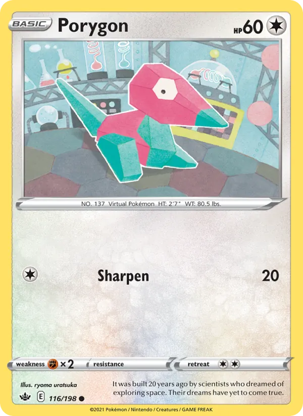Porygon, Chilling Reign 116/198
