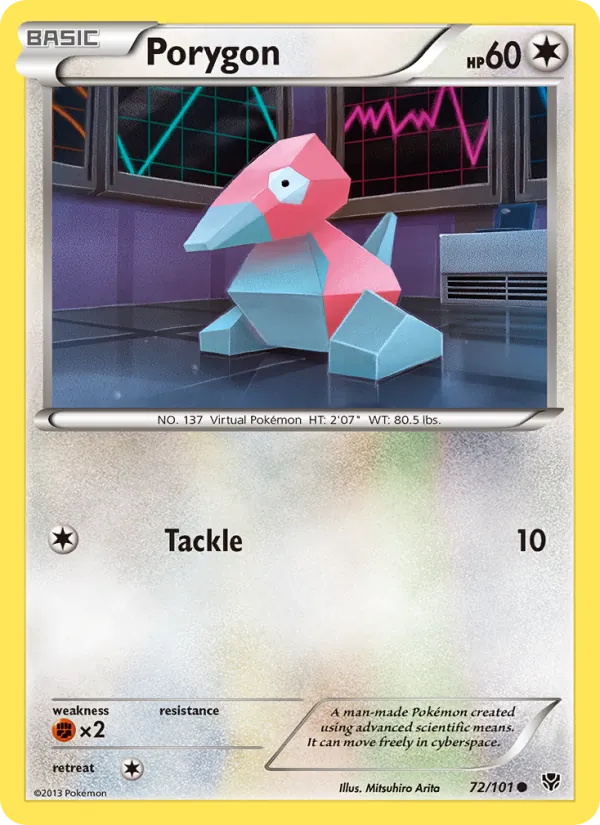 Porygon, Plasma Blast 072/101