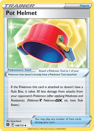 Pot Helmet, Play! Pokémon Prize Pack Series Three 146/172