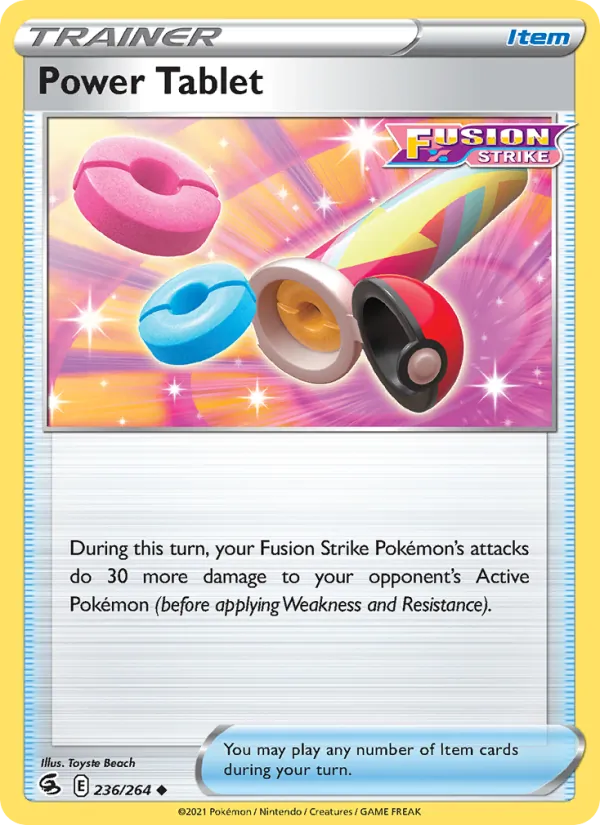 Power Tablet, Fusion Strike 236/264