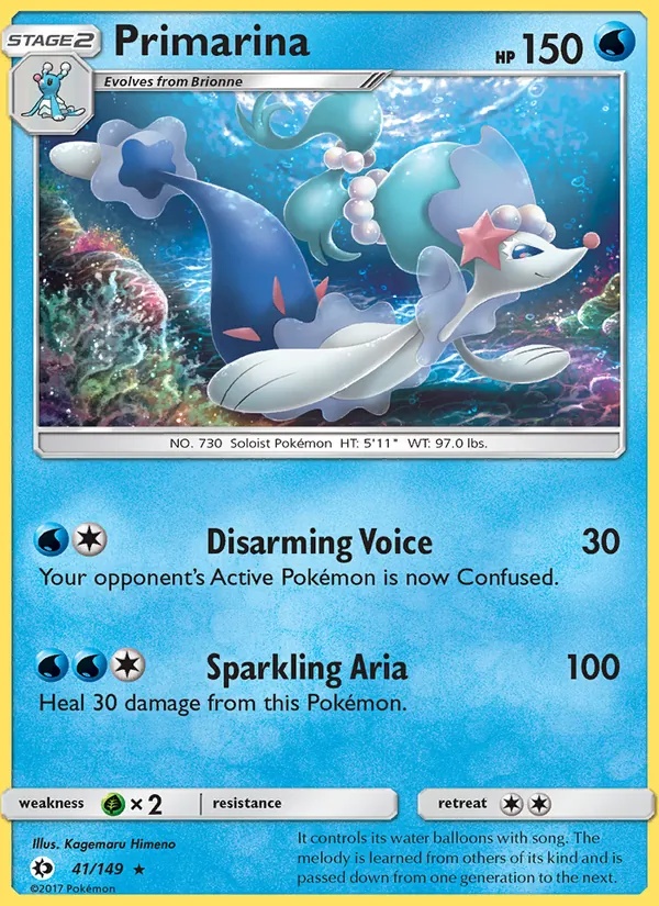 Primarina, Sun & Moon 041/149