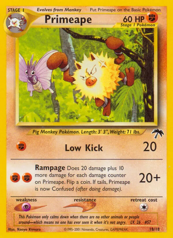 Primeape, Southern Islands 018/018