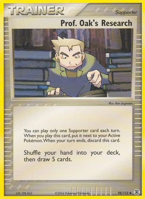 Prof. Oak's Research, FireRed & LeafGreen 098/112